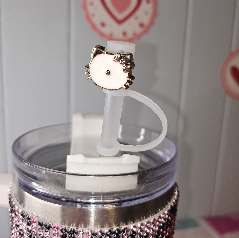 Hello Kitty Straw Topper